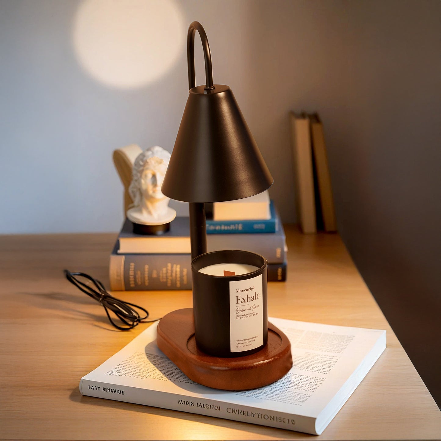 Candle Warmer with a Candle Jar